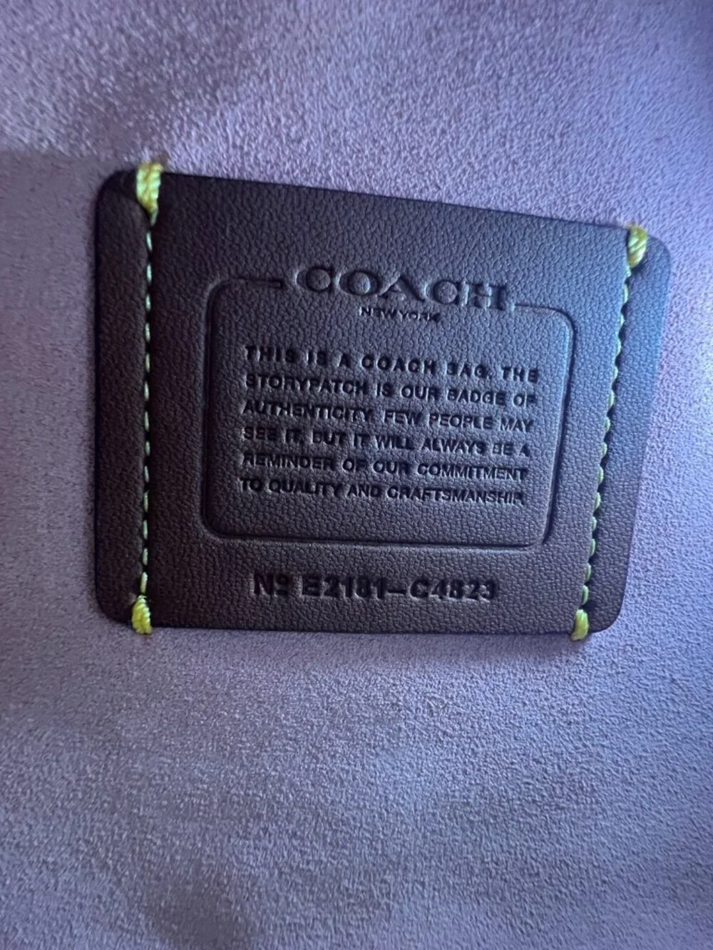 Coach Taffy Pink Soft Tabby Shoulder Bag in Style C4823